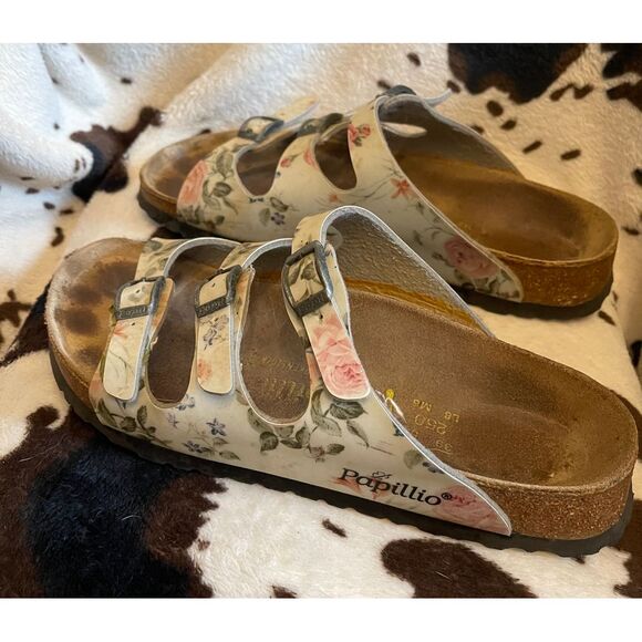 Papillio Floral Printed Birkenstock-Style Sandals - Picture 4 of 7